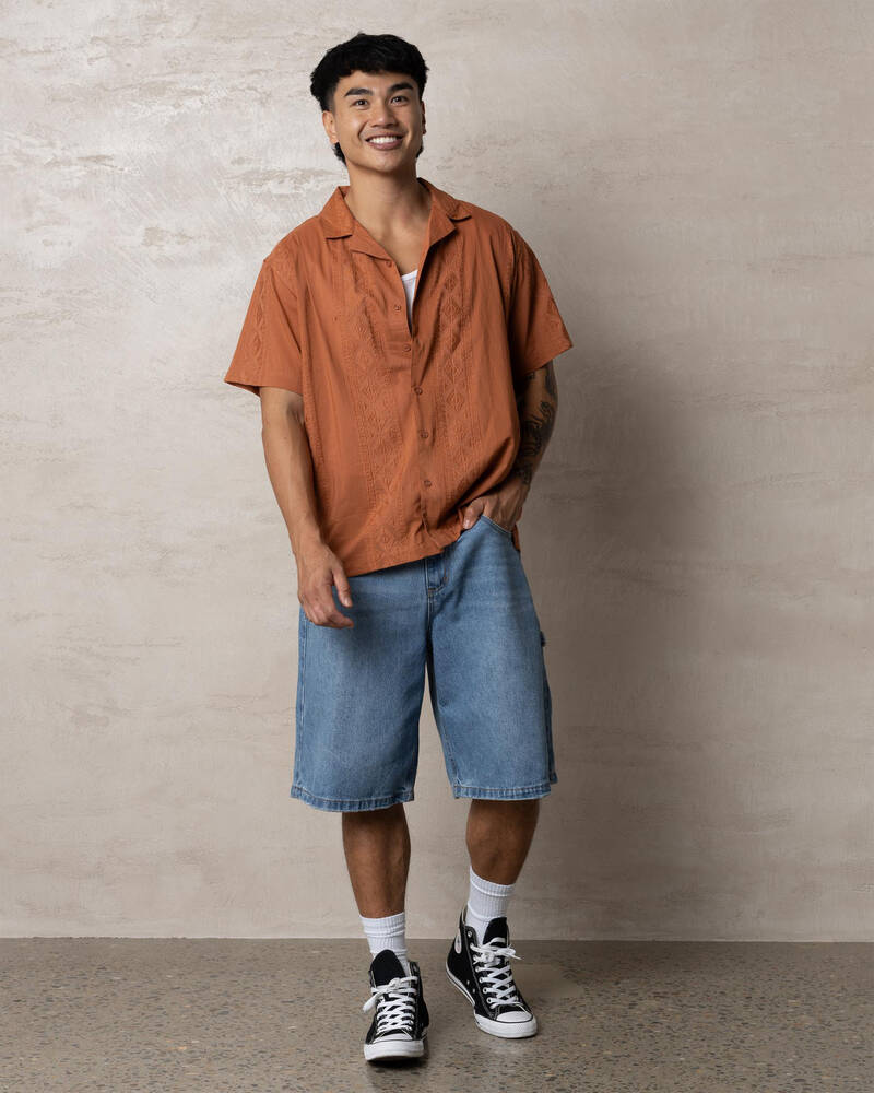 Silent Theory Hendricks Short Sleeve Shirt for Mens