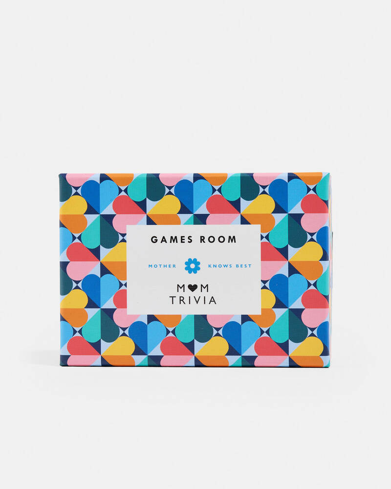 Games Room Mum Trivia Game for Unisex