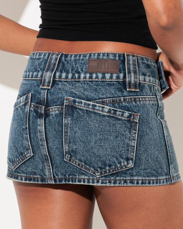 DESU Candi Denim Skirt for Womens