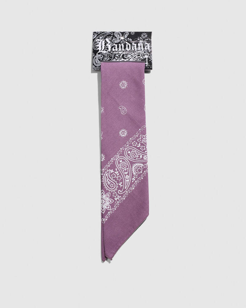 Miscellaneous Faded Purple Bandana for Mens