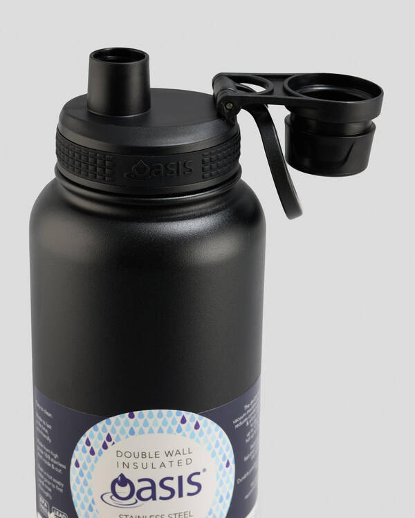 Oasis Stainless Steel 1.1L Challenger Drink Bottle for Unisex