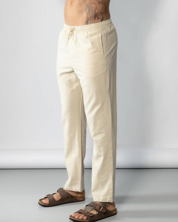 Rhythm Linen Jam Pants for Mens