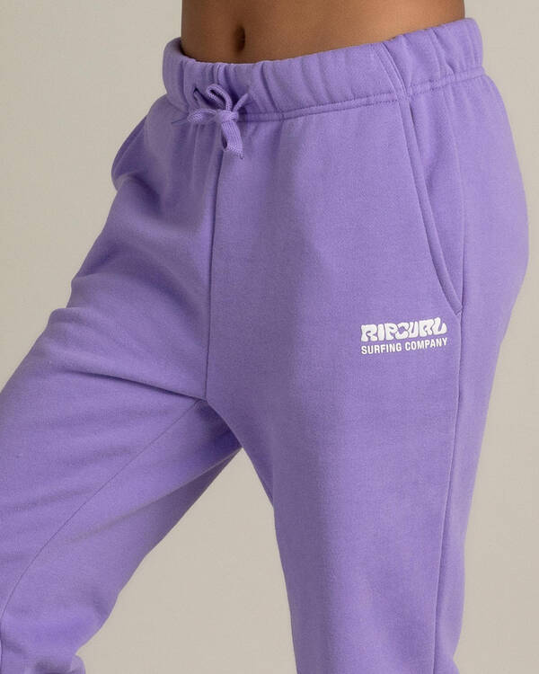 Rip Curl Girls' Surf Puff Track Pants for Womens