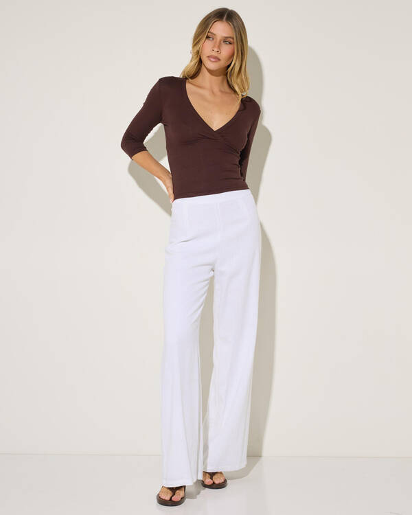 Ava And Ever Rach 3/4 Sleeve Top for Womens