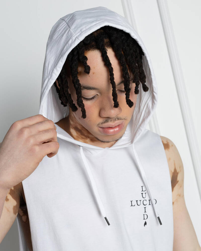 Lucid Monarch Hooded Muscle Tank for Mens