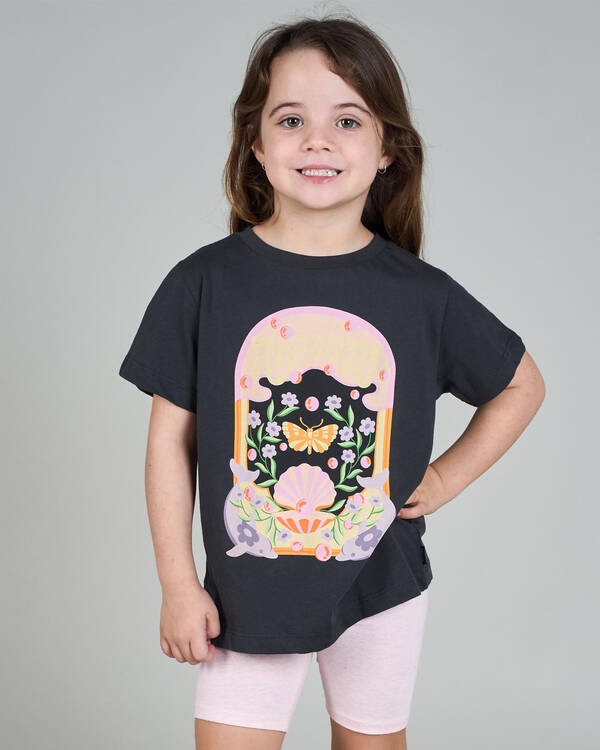 Rip Curl Toddlers' Rainbow Tropics Art T-Shirt for Womens