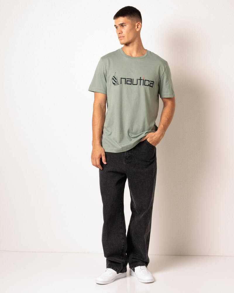 NAUTICA Lowercase Logo T-Shirt for Mens