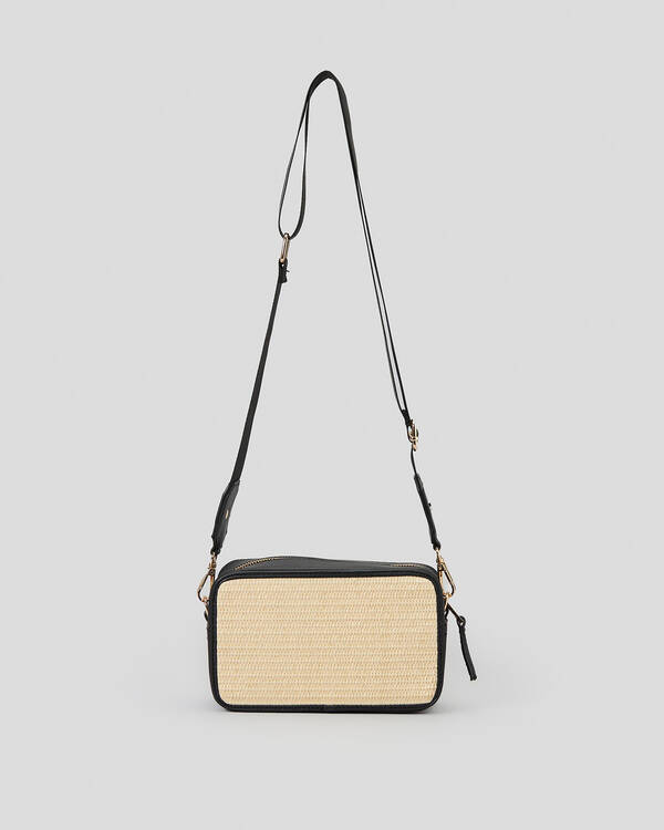 Ava And Ever Valley Straw Crossbody Bag for Womens