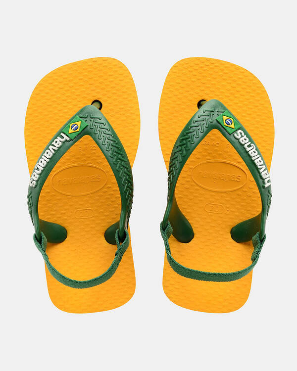 Toddler's Brazil Logo Thongs