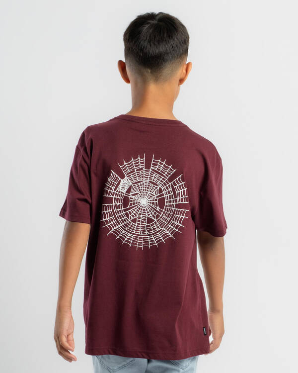 Element Boys' Spider T-Shirt for Mens