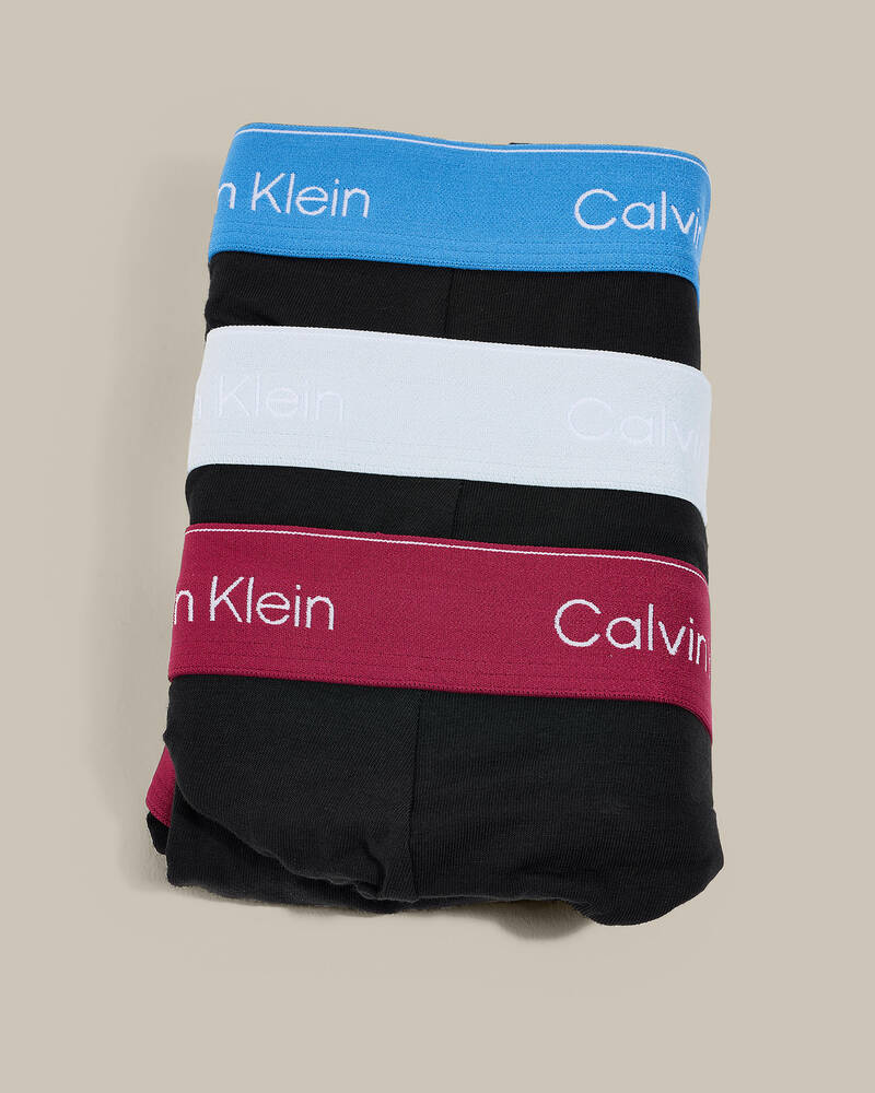 Calvin Klein Icon Cotton Stretch Relaxed Fit Trunk 3 Pack for Mens