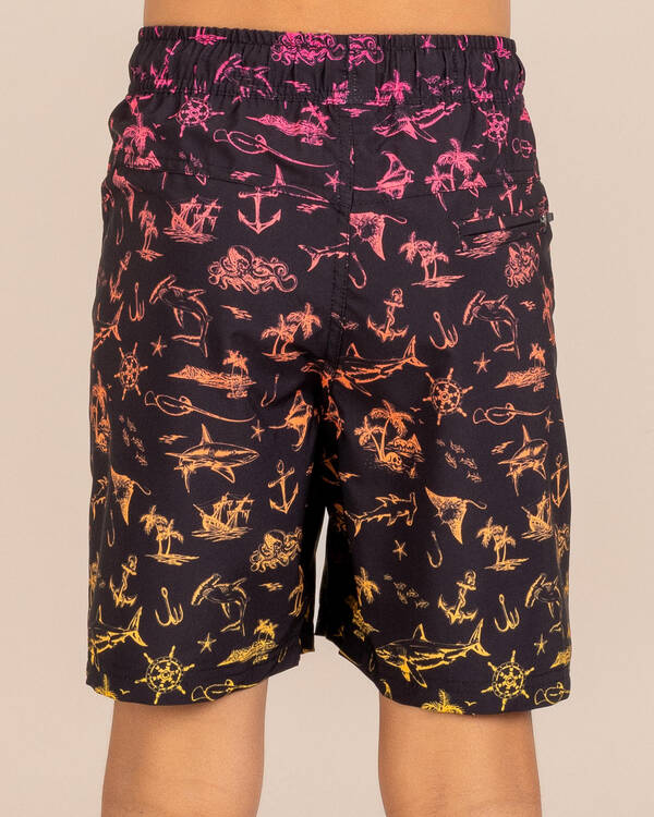 Salty Life Boys' Herd Elastic Waist Shorts for Mens
