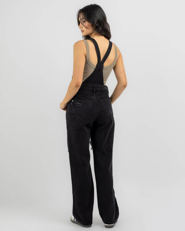 DESU Parker Denim Long Overalls for Womens
