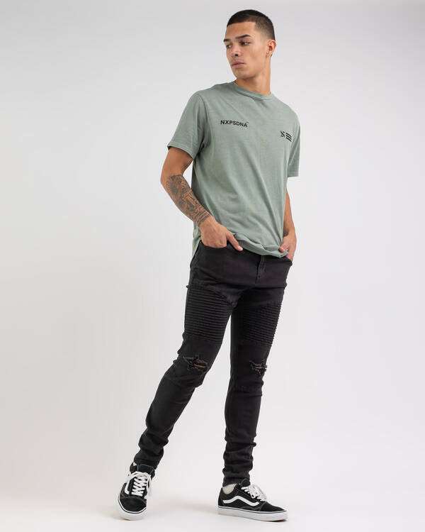 Lucid Grid Jeans for Mens