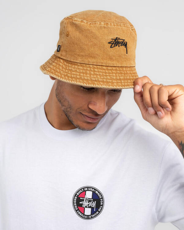 Stussy Stock Bucket Hat for Mens