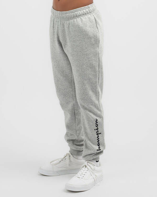 Champion Boys' Logo Cuff Track Pants for Mens