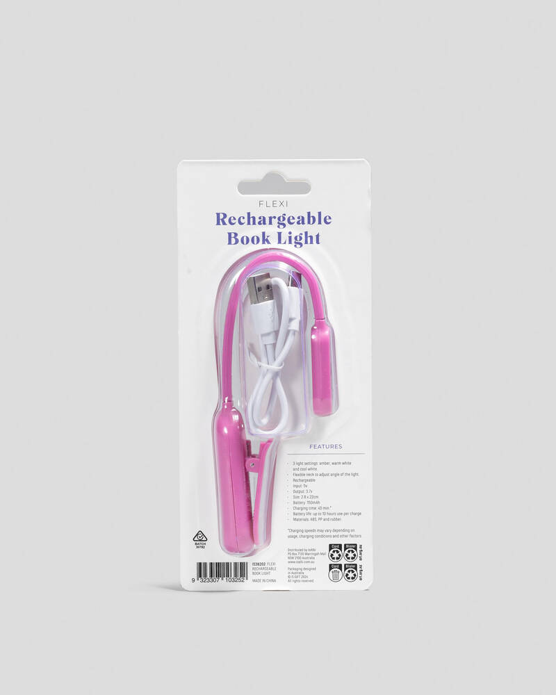 Get It Now Flexi Clip On Book Light for Unisex
