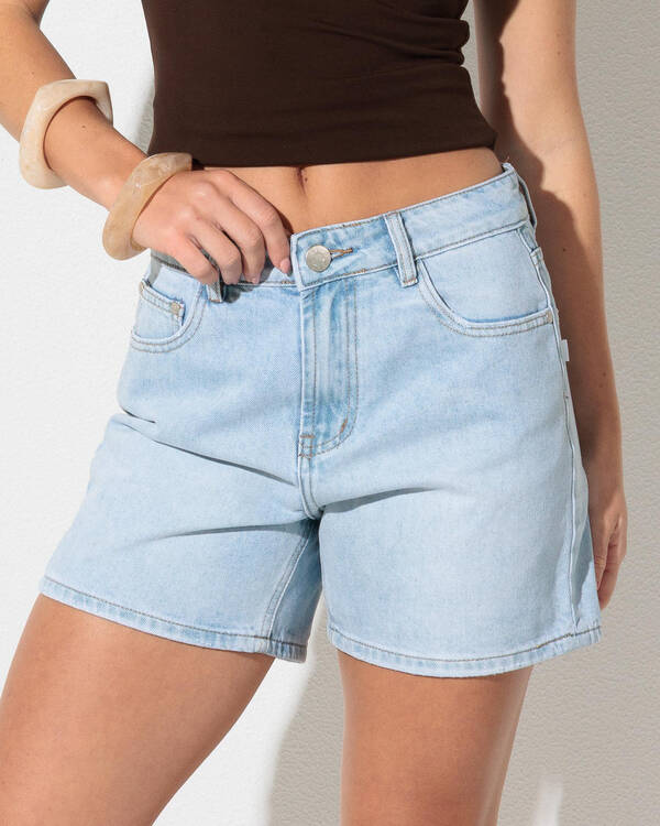 Byron Mid Denim Shorts