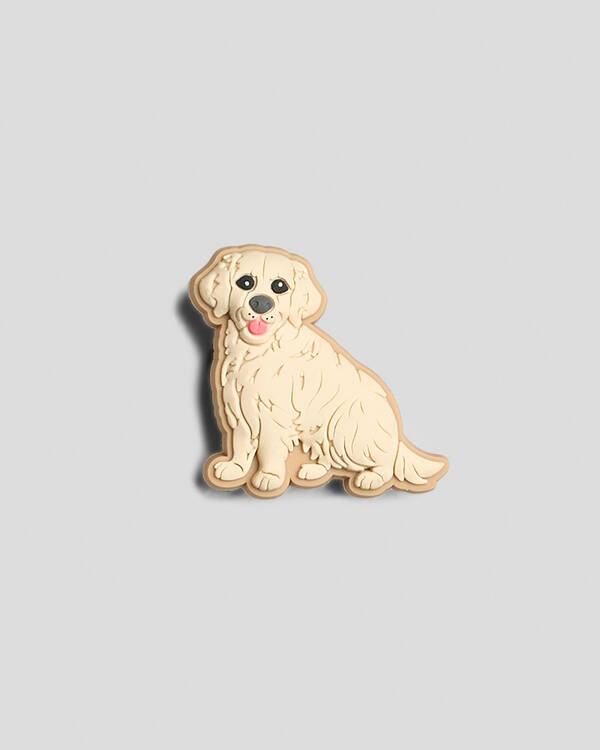 Crocs Golden Retriever Puppy Jibbitz for Unisex