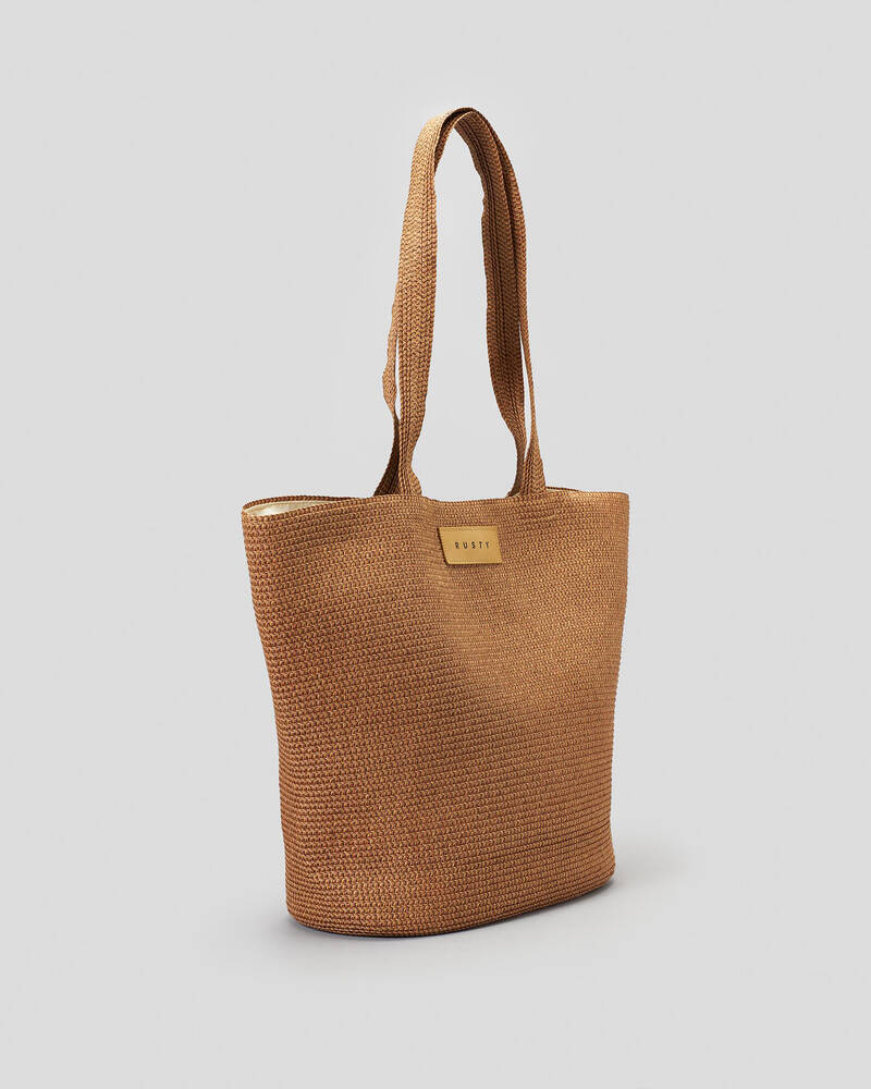 Rusty Gisele Straw Bag for Womens