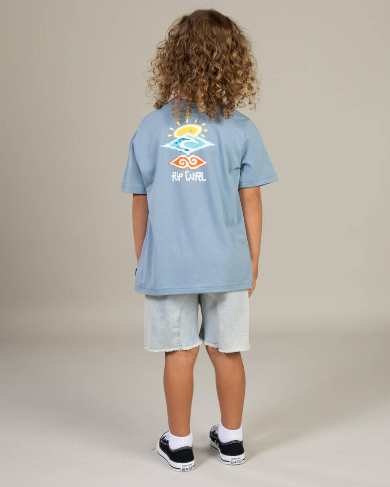Rip Curl Toddlers' Icons Of Shred T-Shirt for Mens
