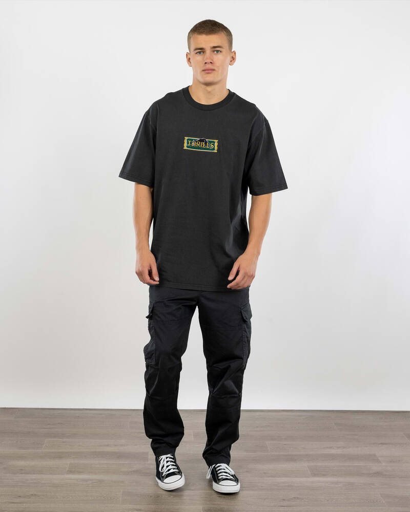 Thrills Behind It All Oversize Fit T-Shirt for Mens