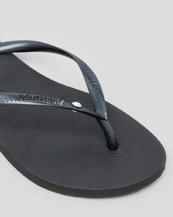 Havaianas Slim Crystal Thongs for Womens