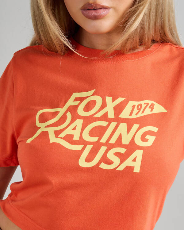 Fox Fox USA Baby Tee for Womens