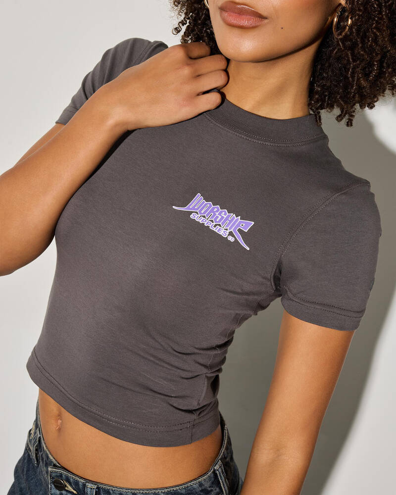 Worship Supplies Echo Slim Fit T-Shirt for Womens