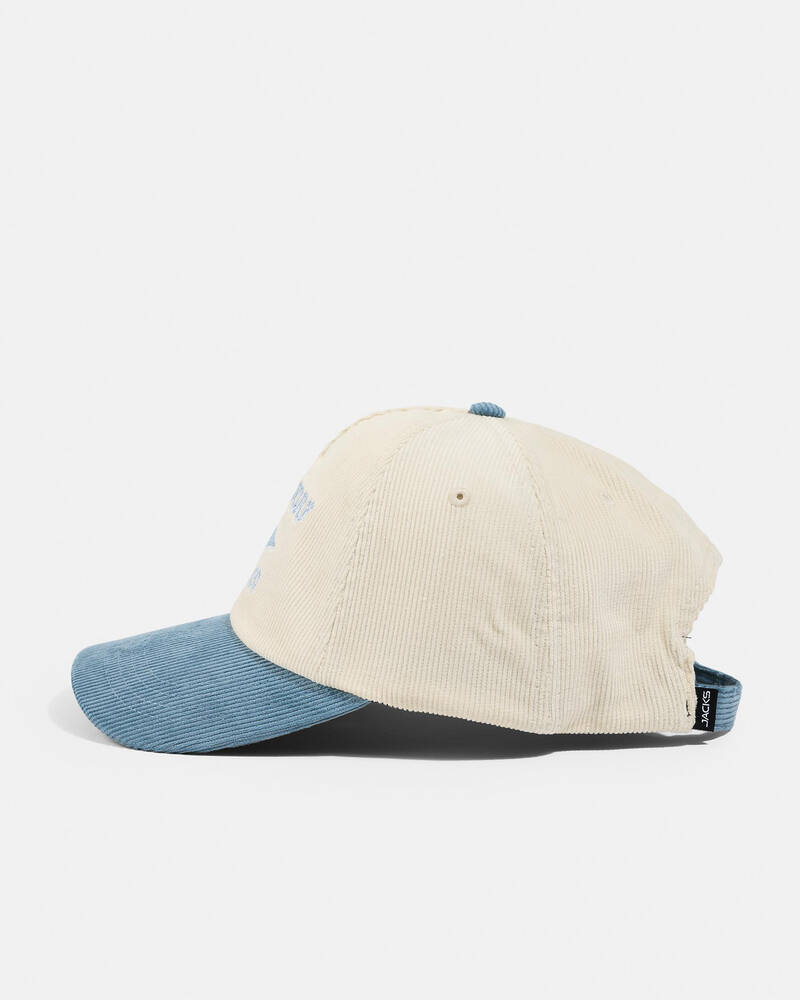 Jacks Wavecrest Cord Five Panel Cap for Mens