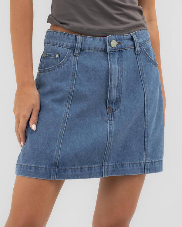 Country Denim Lucy Denim Skirt for Womens