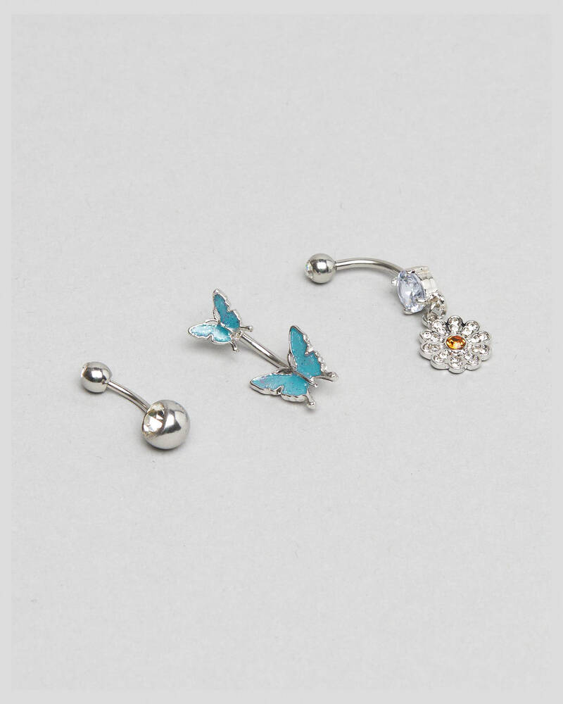 Karyn In LA Alice Belly Ring Pack for Womens