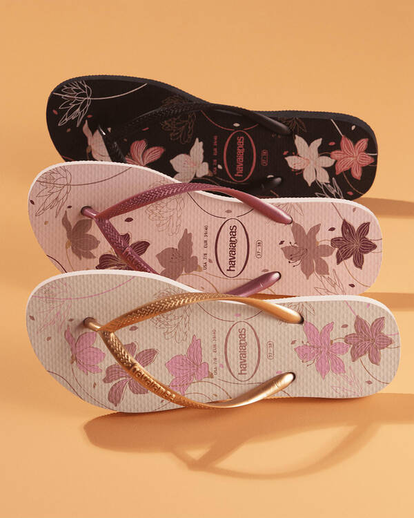 Havaianas Slim Organic Thongs for Womens