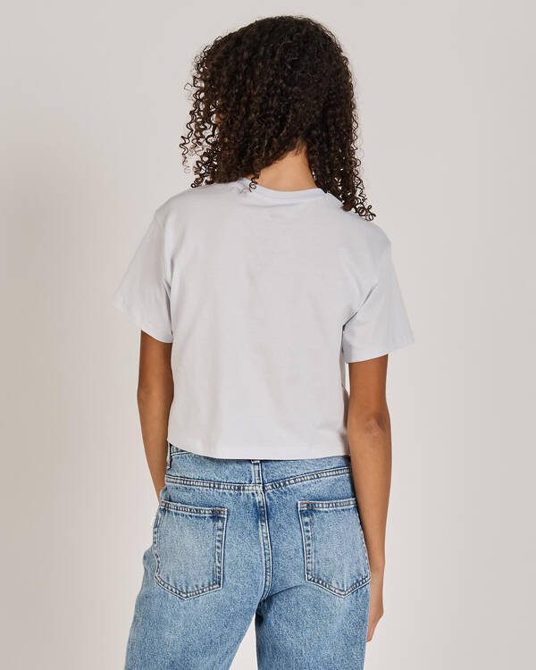 Puma Girls' Logo Cropped T-Shirt for Womens