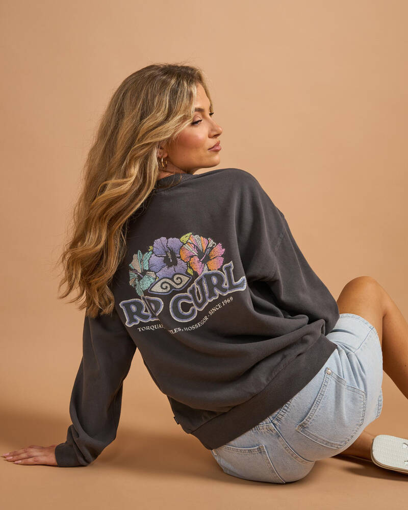 Rip Curl Bells Heritage Crewneck Sweatshirt for Womens
