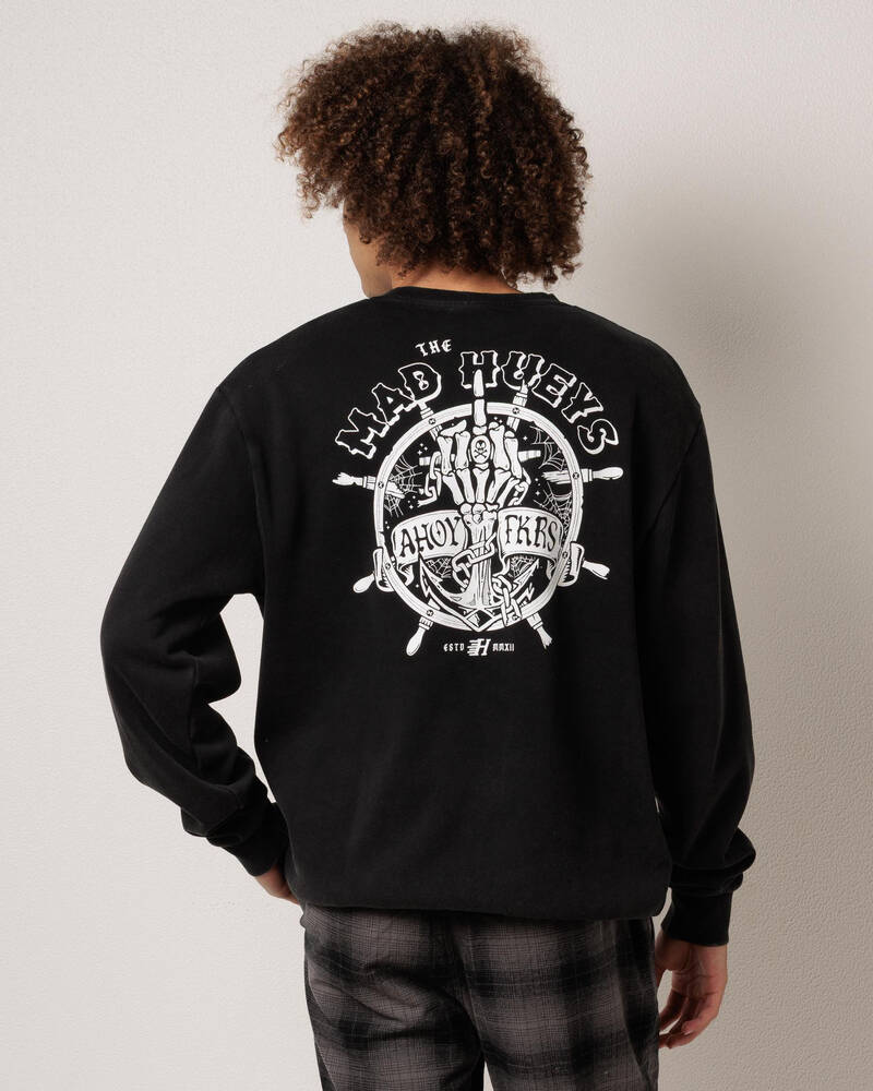 The Mad Hueys Chain Fkrs Crew Sweatshirt for Mens