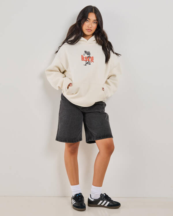 Kiss Chacey Intertwined Oversized Hoodie for Womens