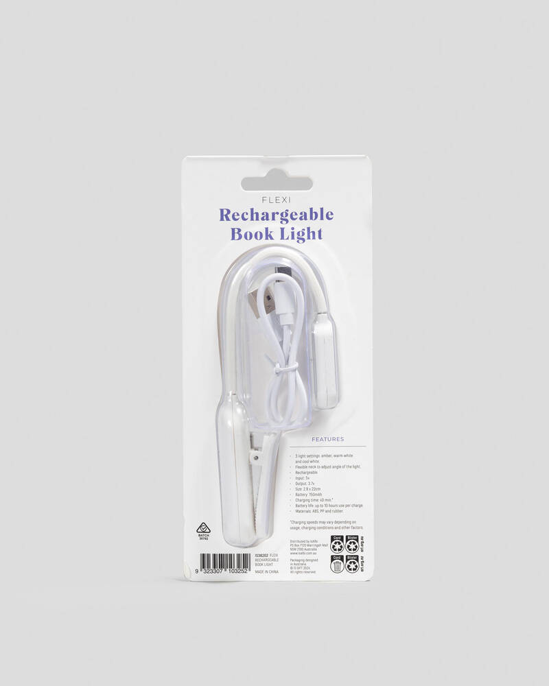 Get It Now Flexi Clip On Book Light for Unisex