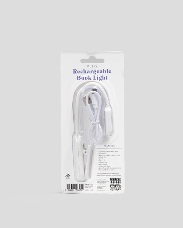 Get It Now Flexi Clip On Book Light for Unisex