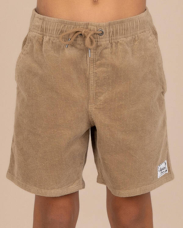 Skylark Boys' Texture Elastic Waist Shorts for Mens