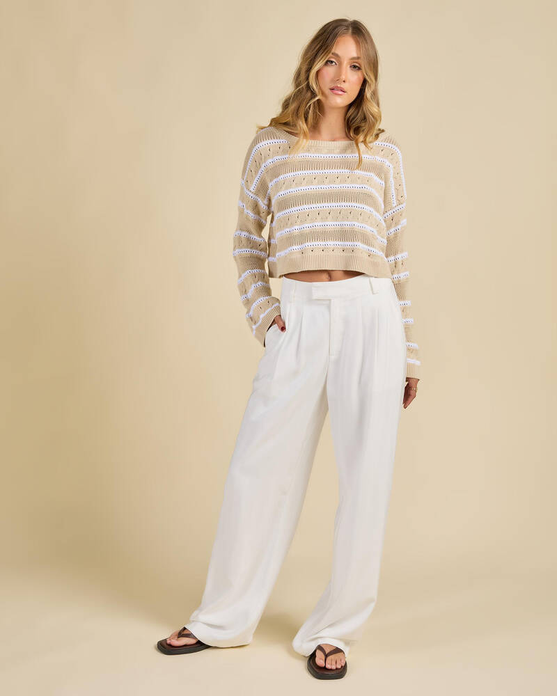Mooloola Cece Crochet Jumper for Womens