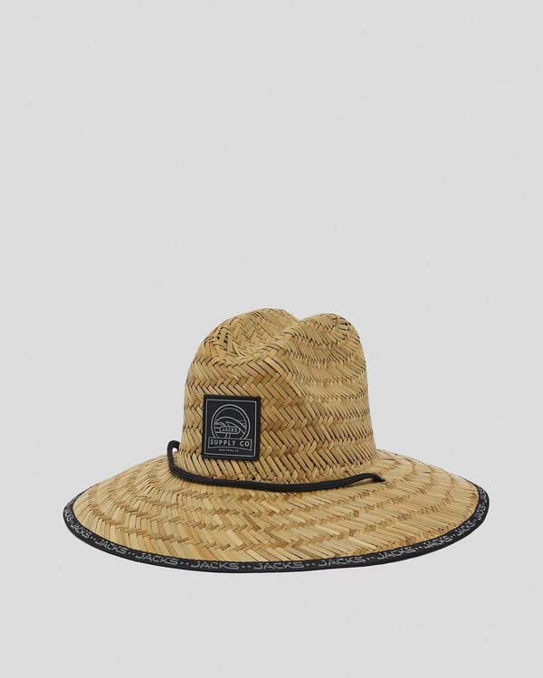 Jacks Toddlers' Rift Straw Hat for Mens