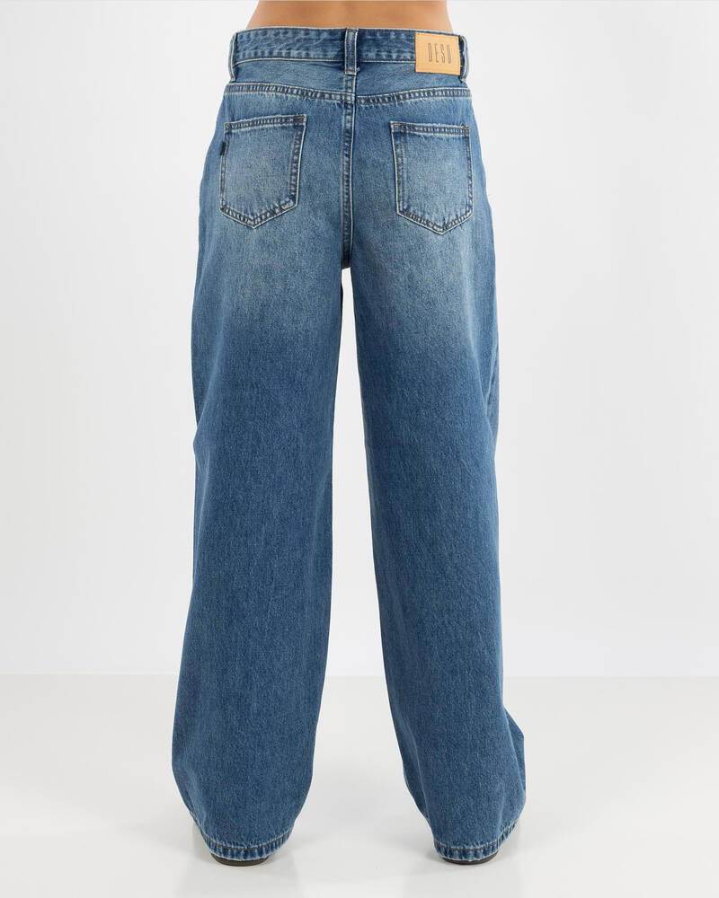 DESU Girls' Soho Wide Leg Jeans for Womens