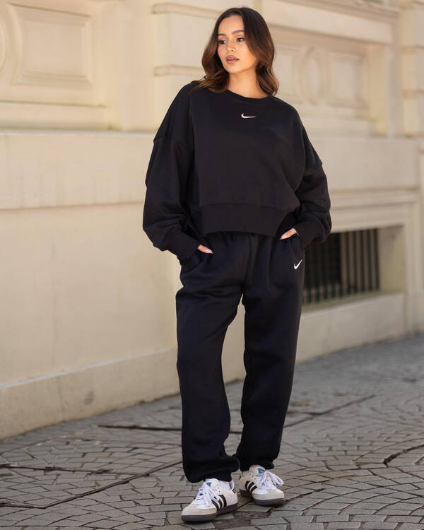 Nike Phoenix High-Waisted Oversized Track Pants for Womens