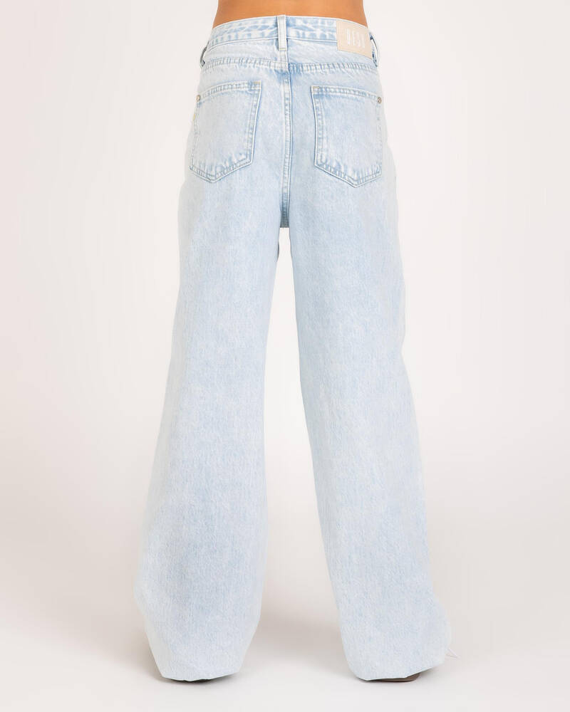 DESU Girls' Icon Straight Leg Jeans for Womens