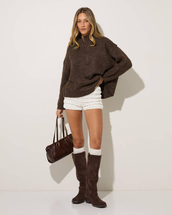 Thanne Michaela Zip Up Knit for Womens