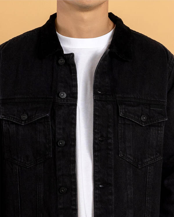 Lucid Onyx Denim Jacket for Mens