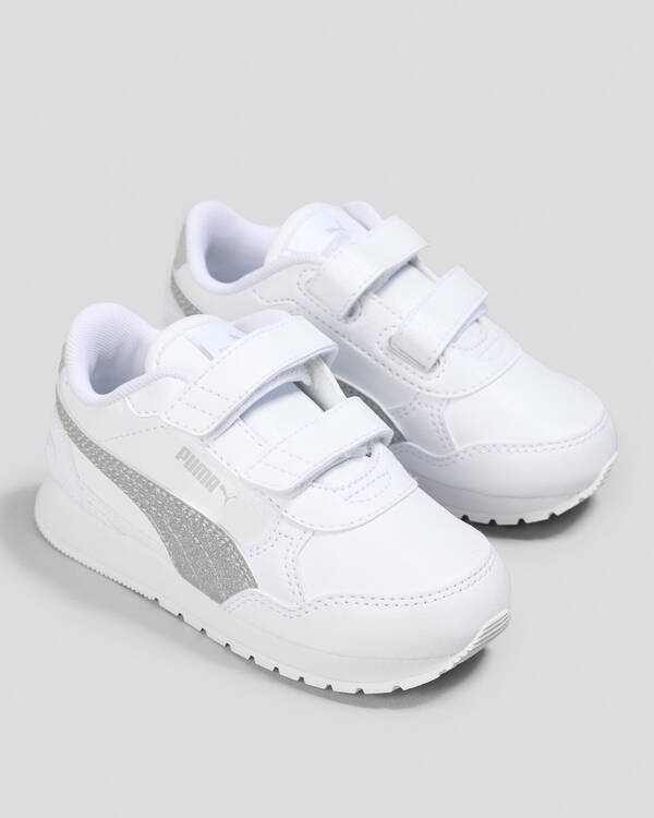 Puma Toddlers' ST Runner V4 SL Glitter V Shoes for Unisex