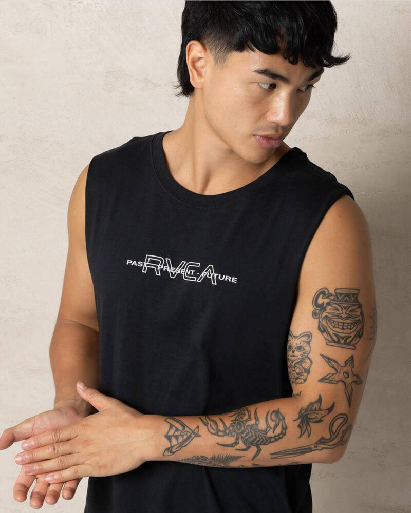 RVCA Rvca Inline Muscle Tank for Mens
