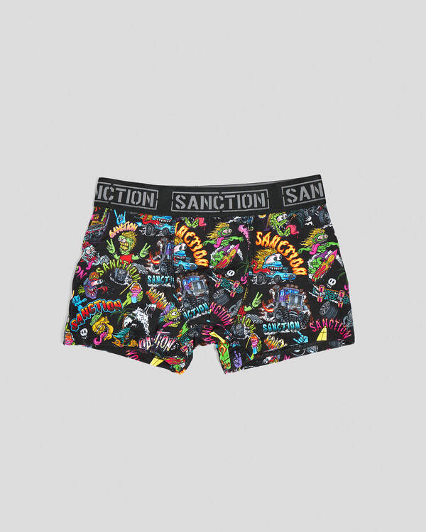 Sanction Boys' Monstrous Fitted Boxer Shorts for Mens